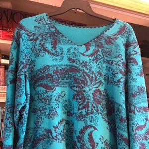 Coldwater creek fleece sweater 3x